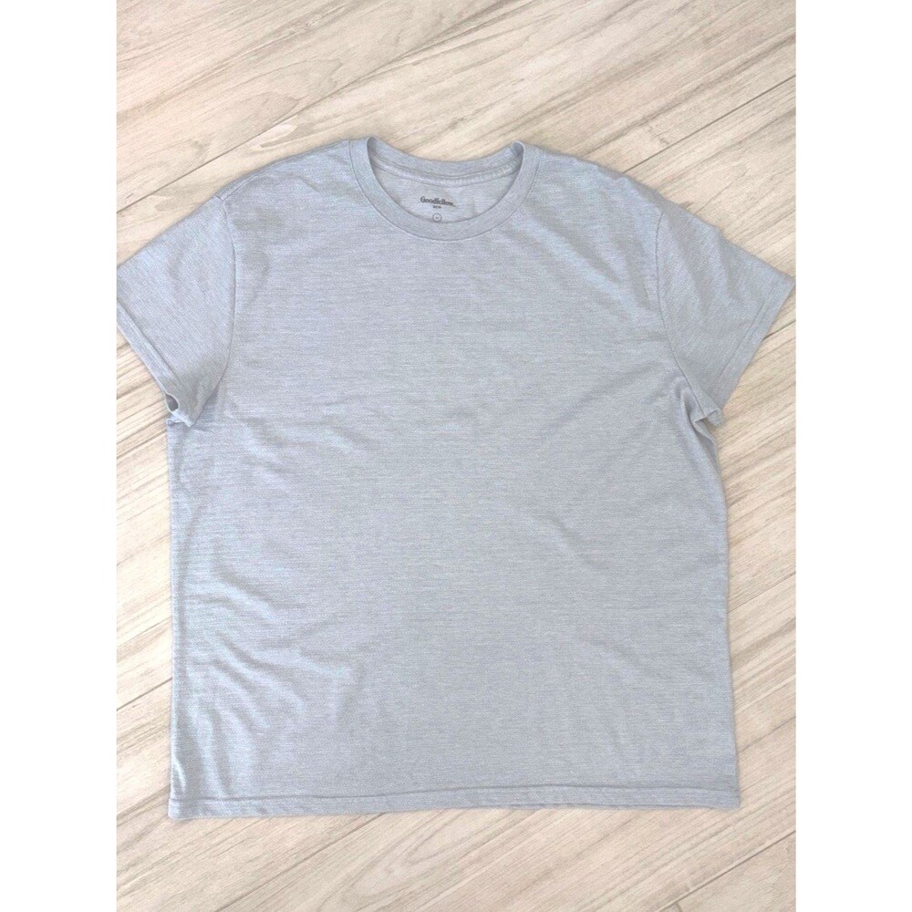 Goodfellow & Co Mens Crew Neck T Shirts XL OATMEAL TEXTURED TOUCH OF GRAY